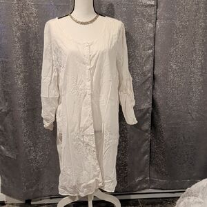 Merona Cream Button-Down Top